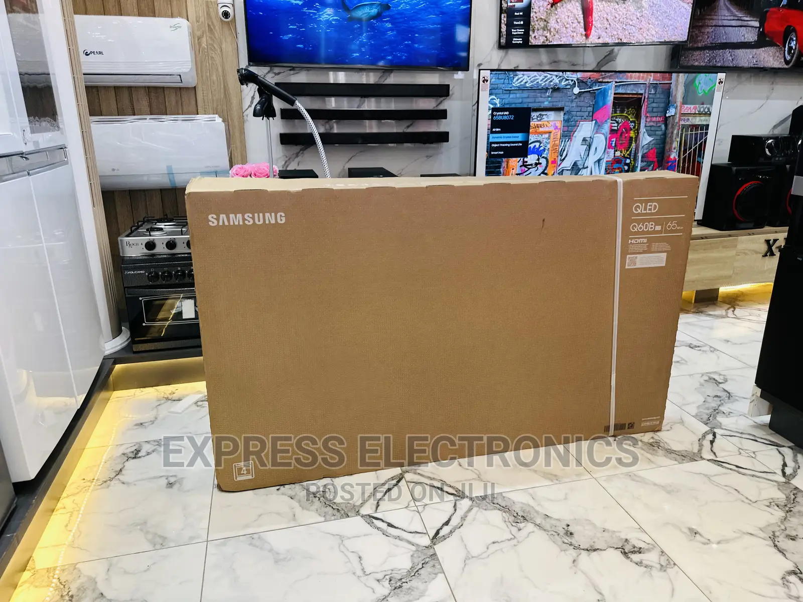 Quality Display Samsung 65q60b (Qled ).Smart
