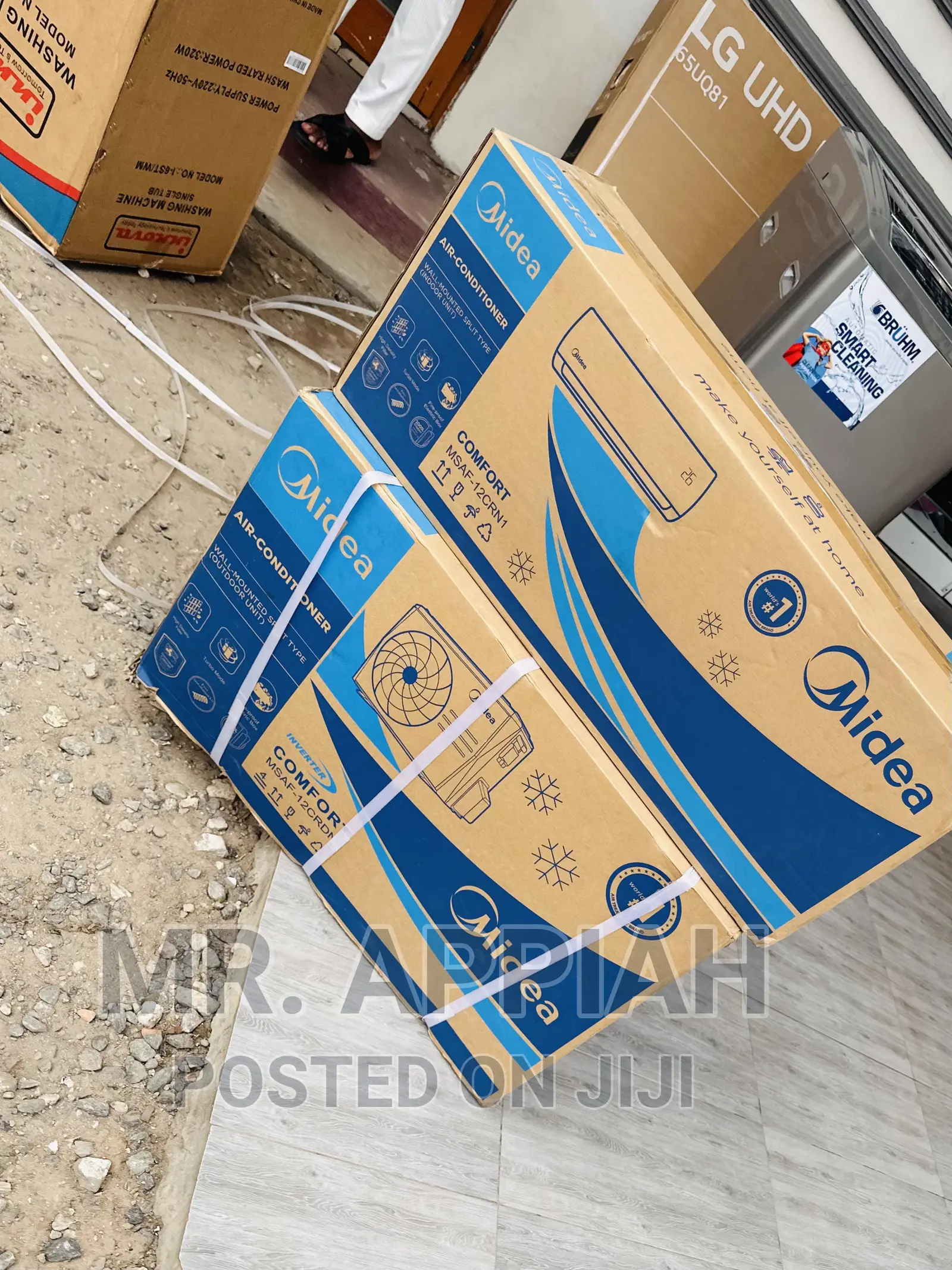 Latest Affordable and Durable Midea 2.0hp Inverter Ac,White