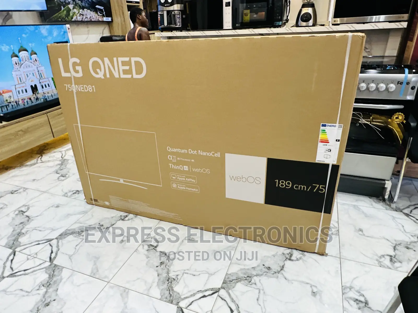 Experience the Real 75QNED813 UHD Smart LG Tv 