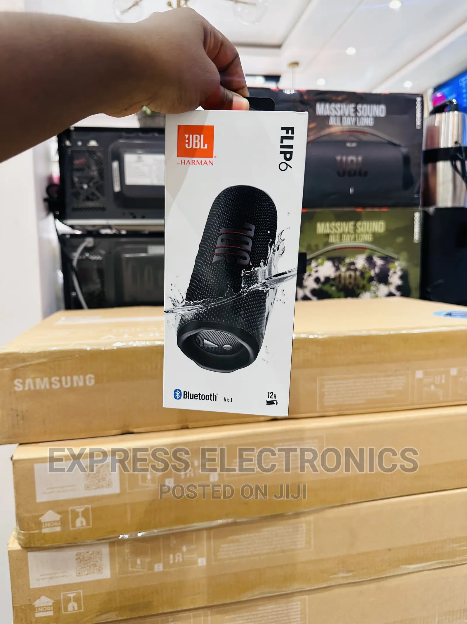 Experience the Real Flip 6 Bluetooth Speaker