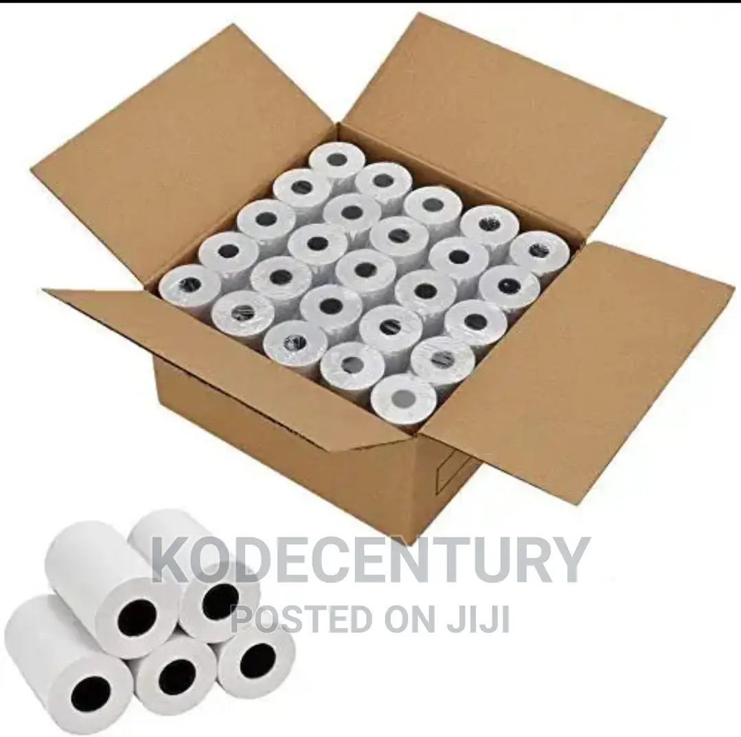 Thermal Receipt Printer Paper Rolls (80mmx80mm - 50 Per Box)