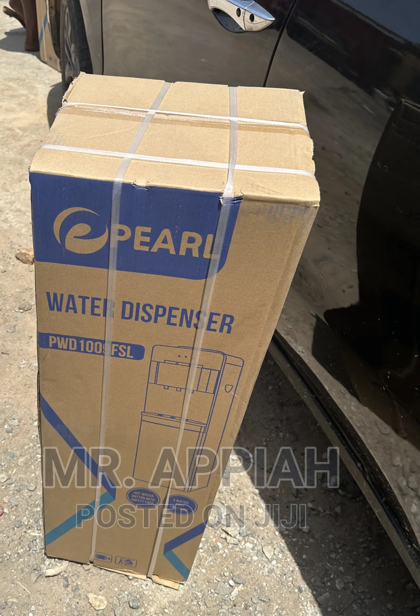 PWD-1009FSL Pearl Water Dispenser With 3 Tray(Silver)