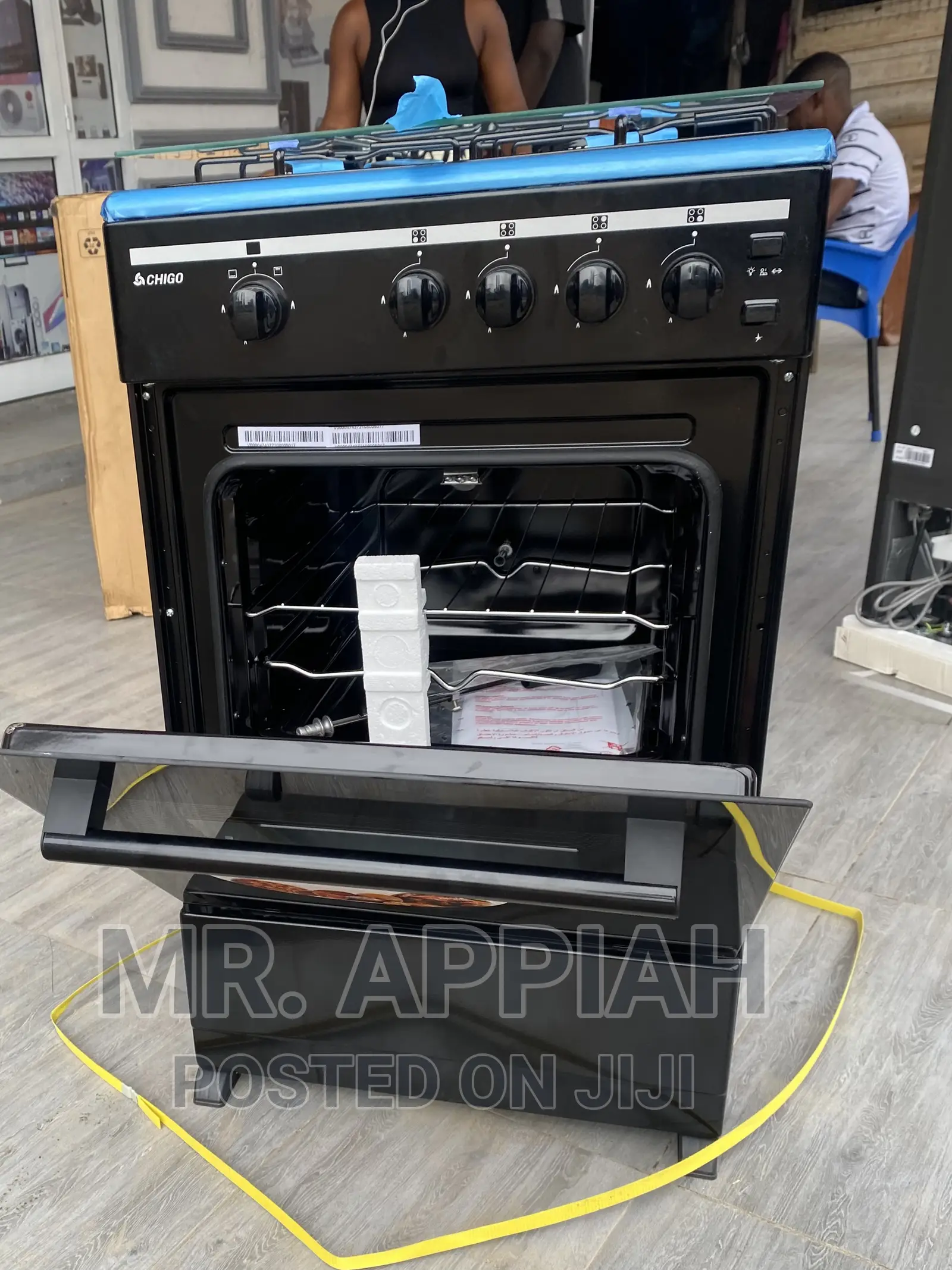 Purchase Original Chigo 50x50 Oven and Grill 4 Gas Burner.