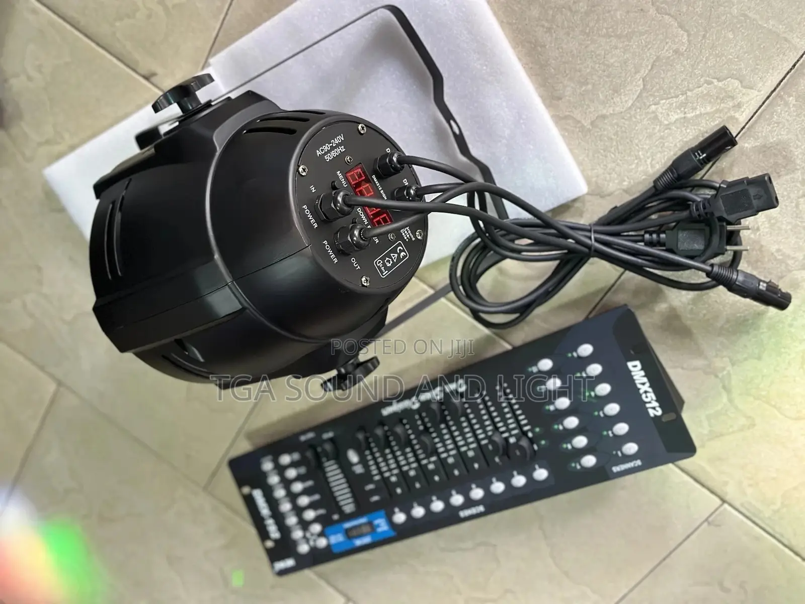 24 Lamp PAR And Mixer