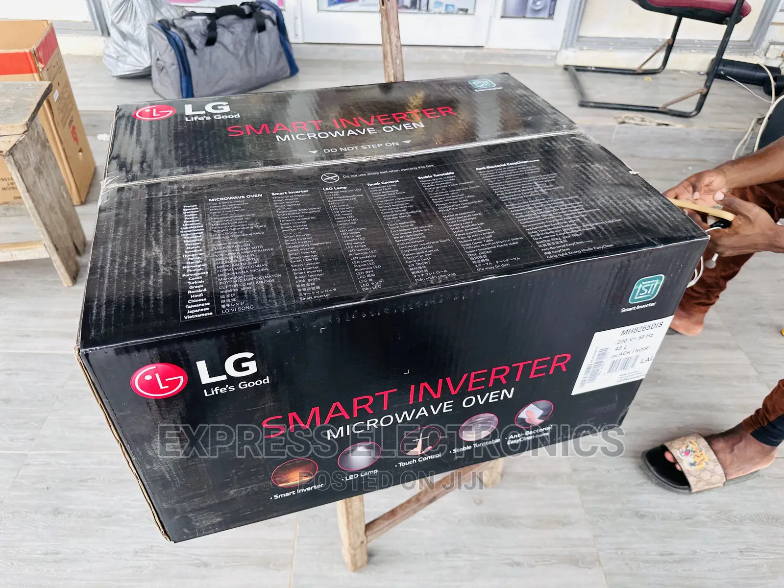 Call  or Text Us for Your MS2535GISW LG Microwave Oven