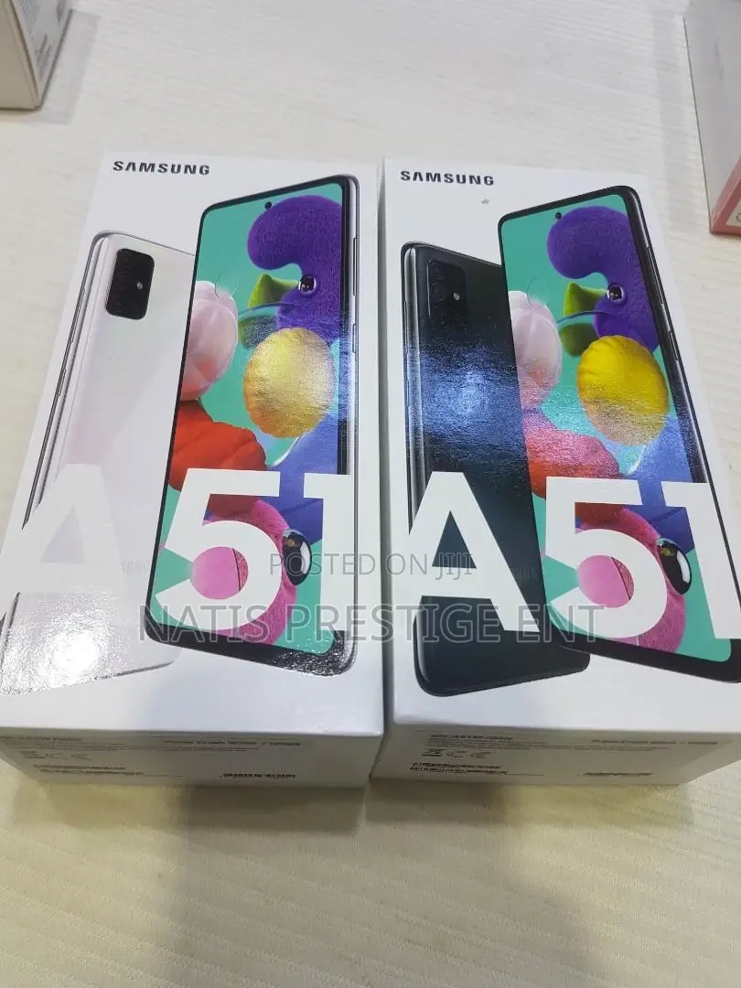 New Samsung Galaxy A51 5G 128 GB Black