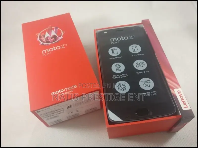 New Motorola Moto Z2 Play 32 GB Black