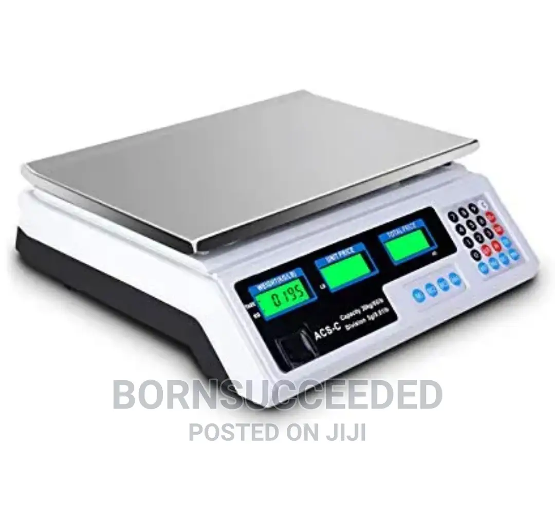 Digital Stainless Steel Price Computing Scale