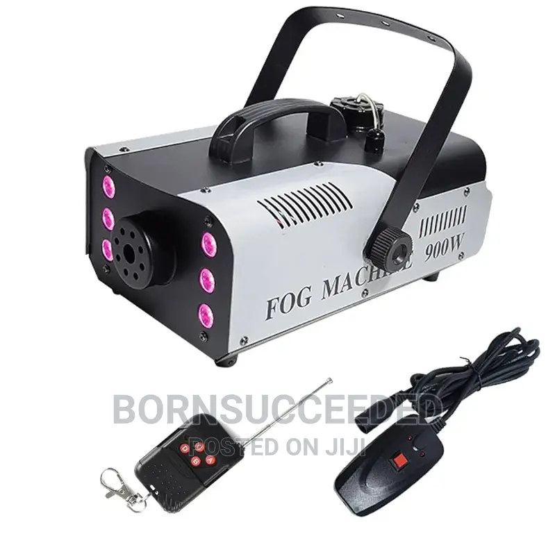Smoke Machine, 900watts Disco Colorful 3 in 1wireless