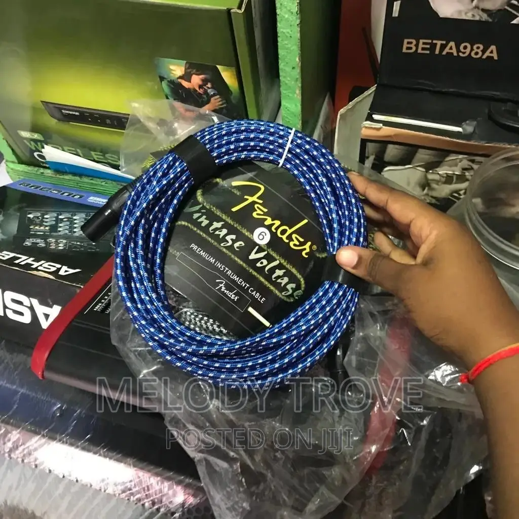 Fender XLR/ Canon To Canon Cables