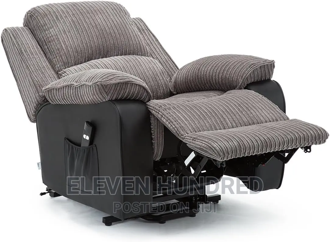 Recliner Armchair Electric Lift (Riser)Leather and Fabric