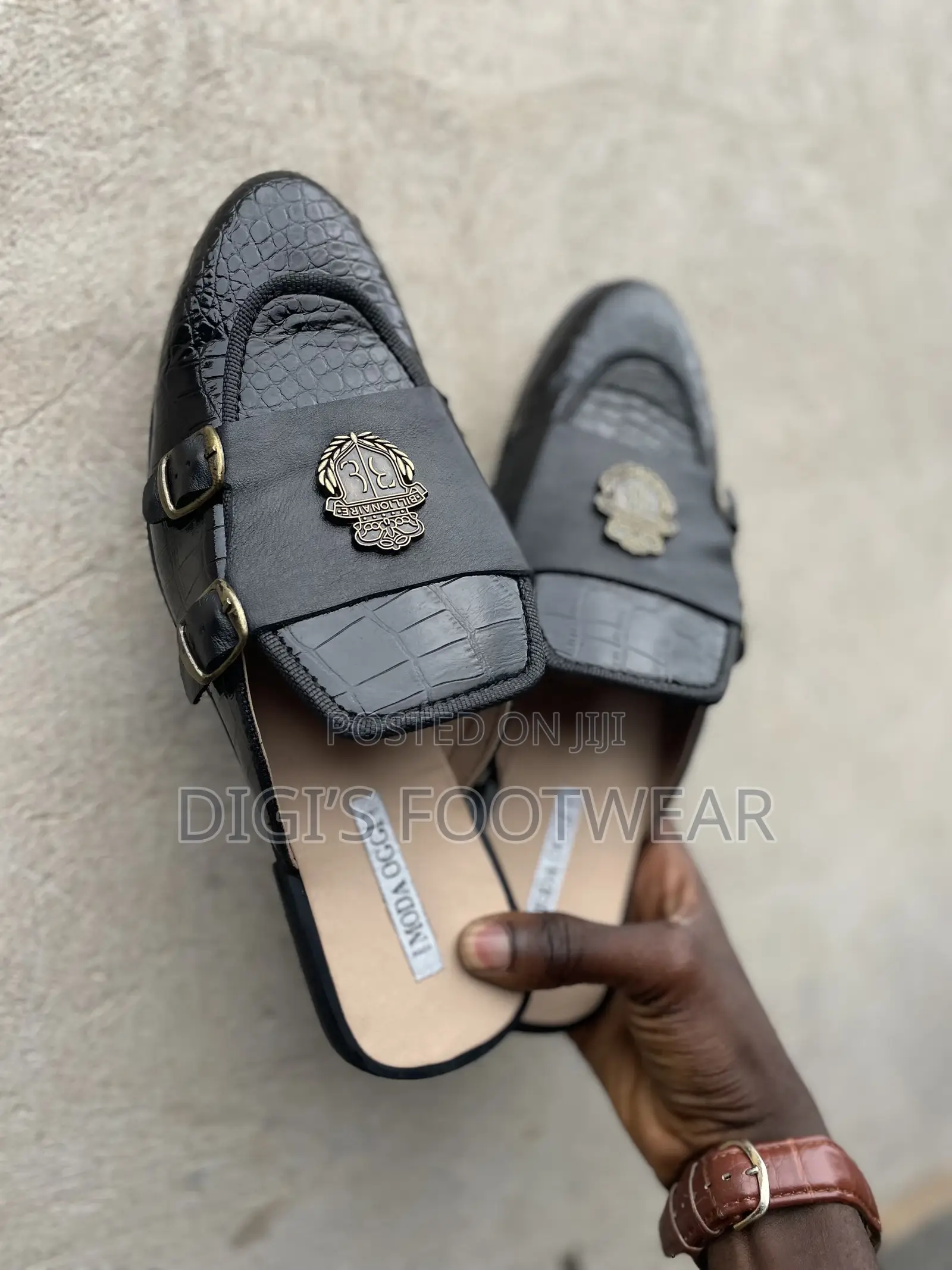 Black Billionaire Half Shoe
