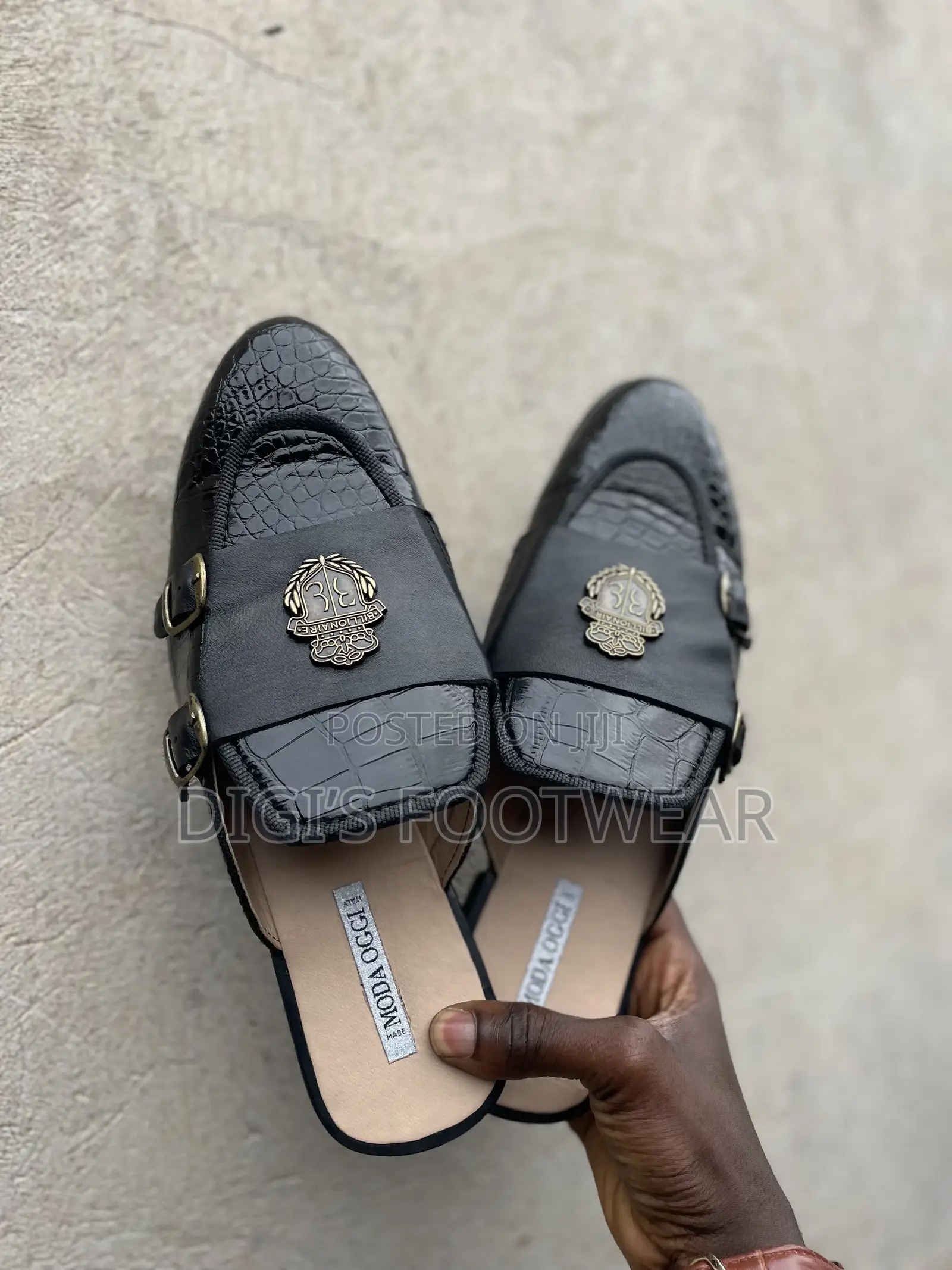 Black Billionaire Half Shoe