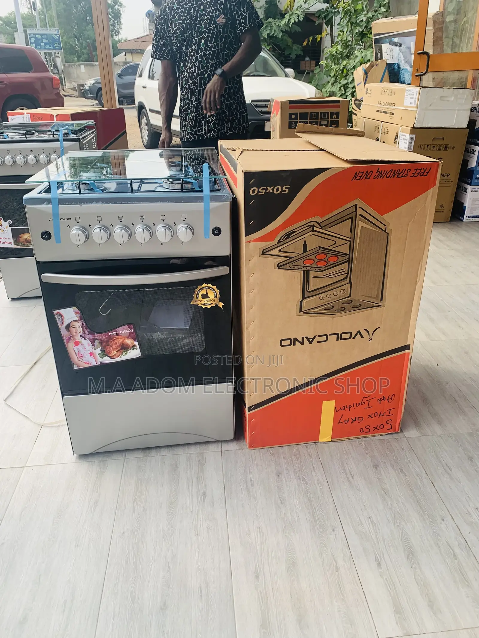 Special Best Volcano 4 Burner Gas Cooker With Oven