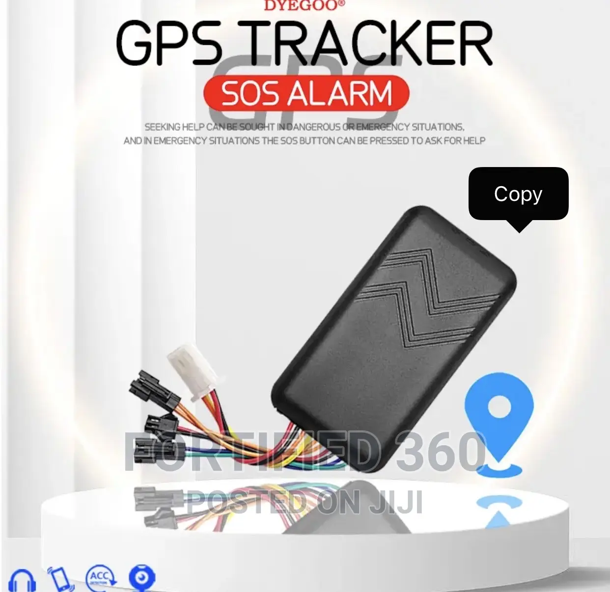 Durable GPS Tracking Device - No Monthly Fee