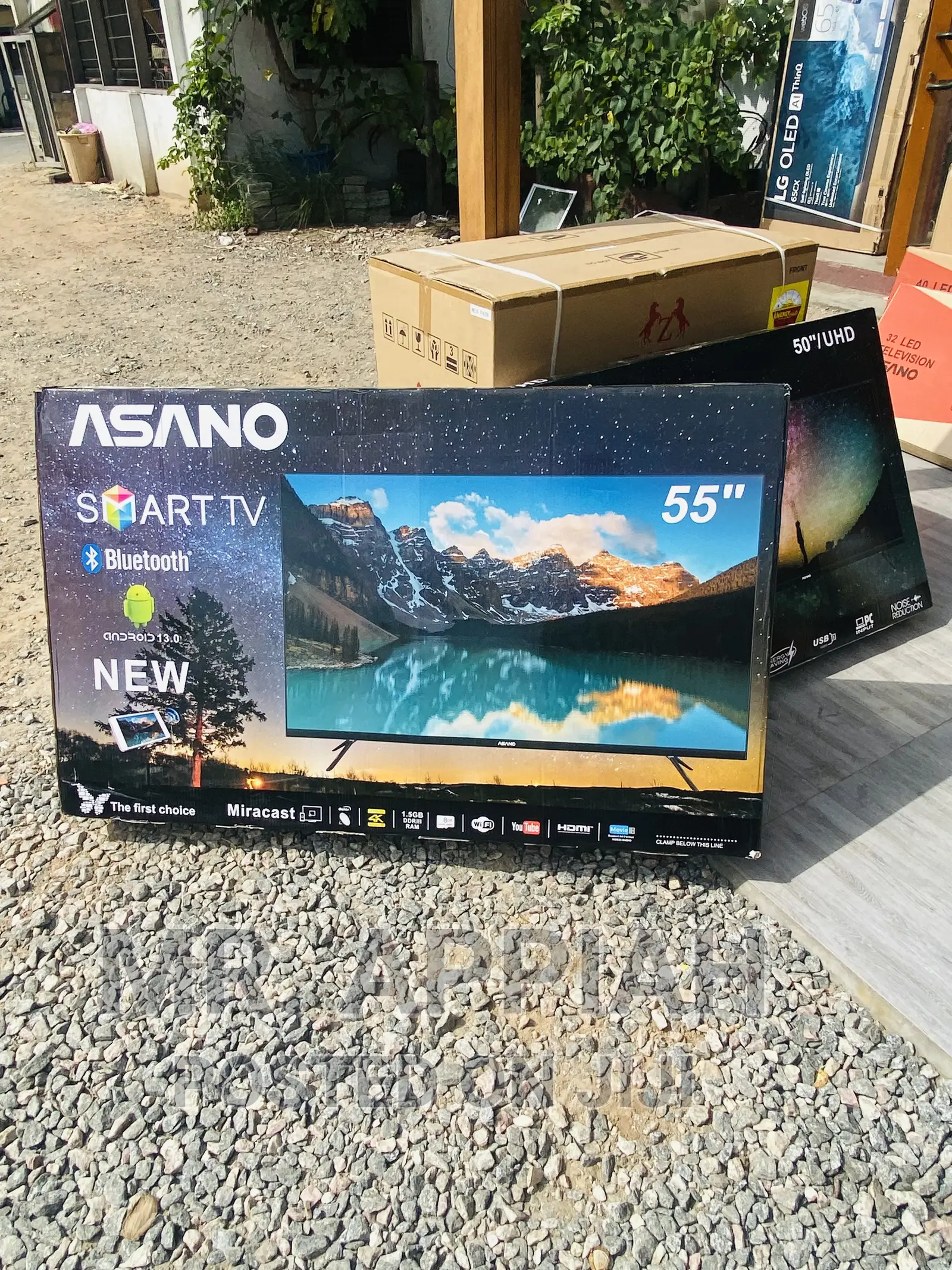 Effective and Fast Asano 55 Inch Smart Bluetooth LED TVZZ