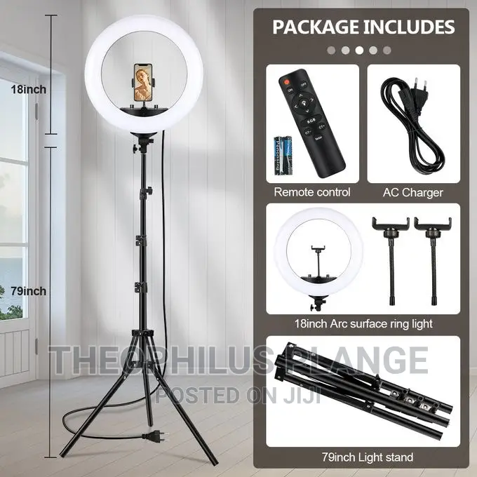 18 Inches High Quality Ring Light