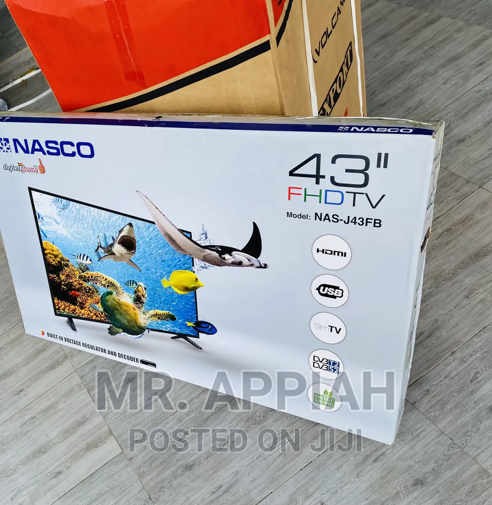 High Nasco 43 Inch Smart Digital Satelite LED Tv(Black)
