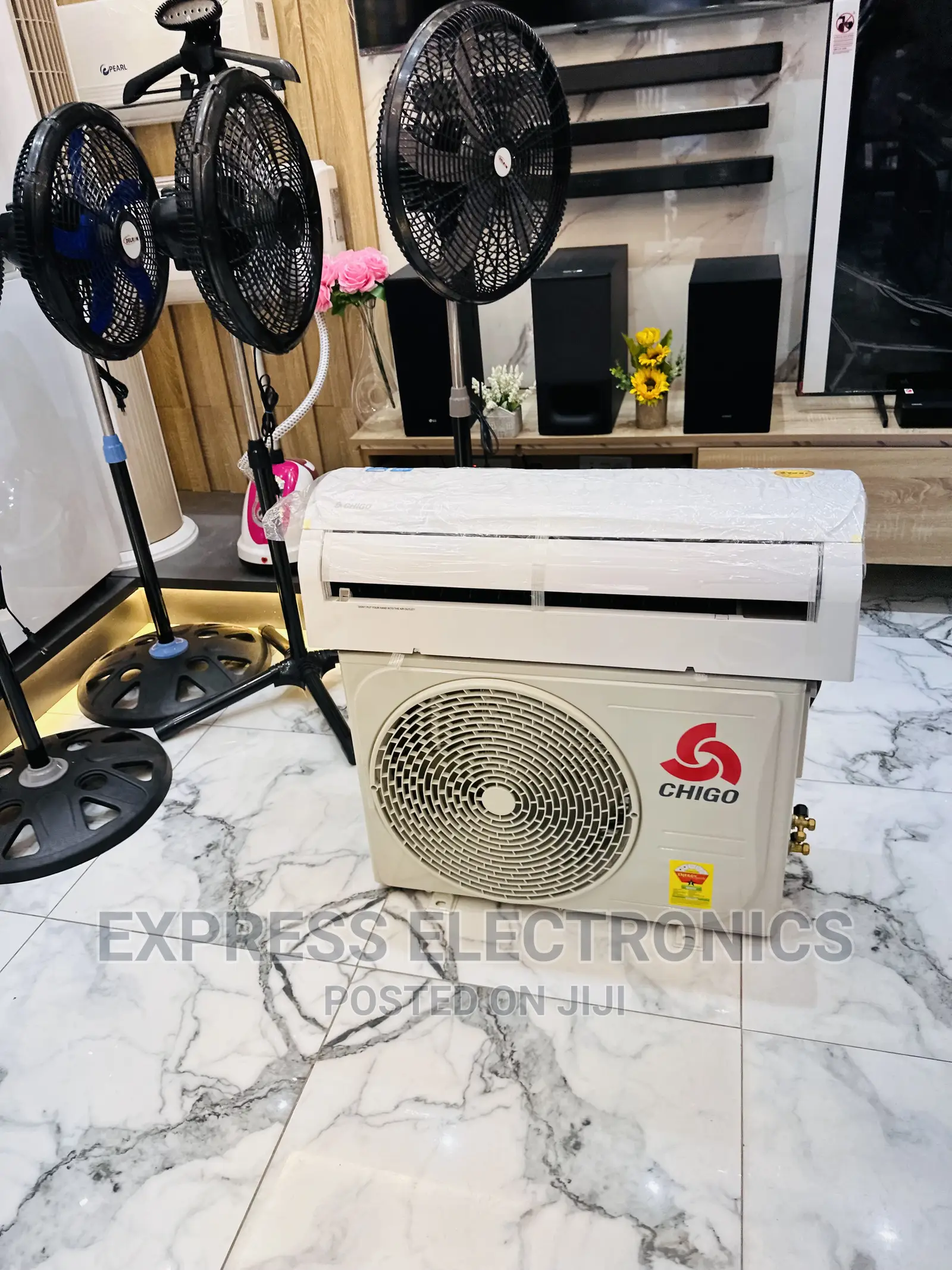 Chigo Split Air Swings R410 Gas 2.5hp AC White