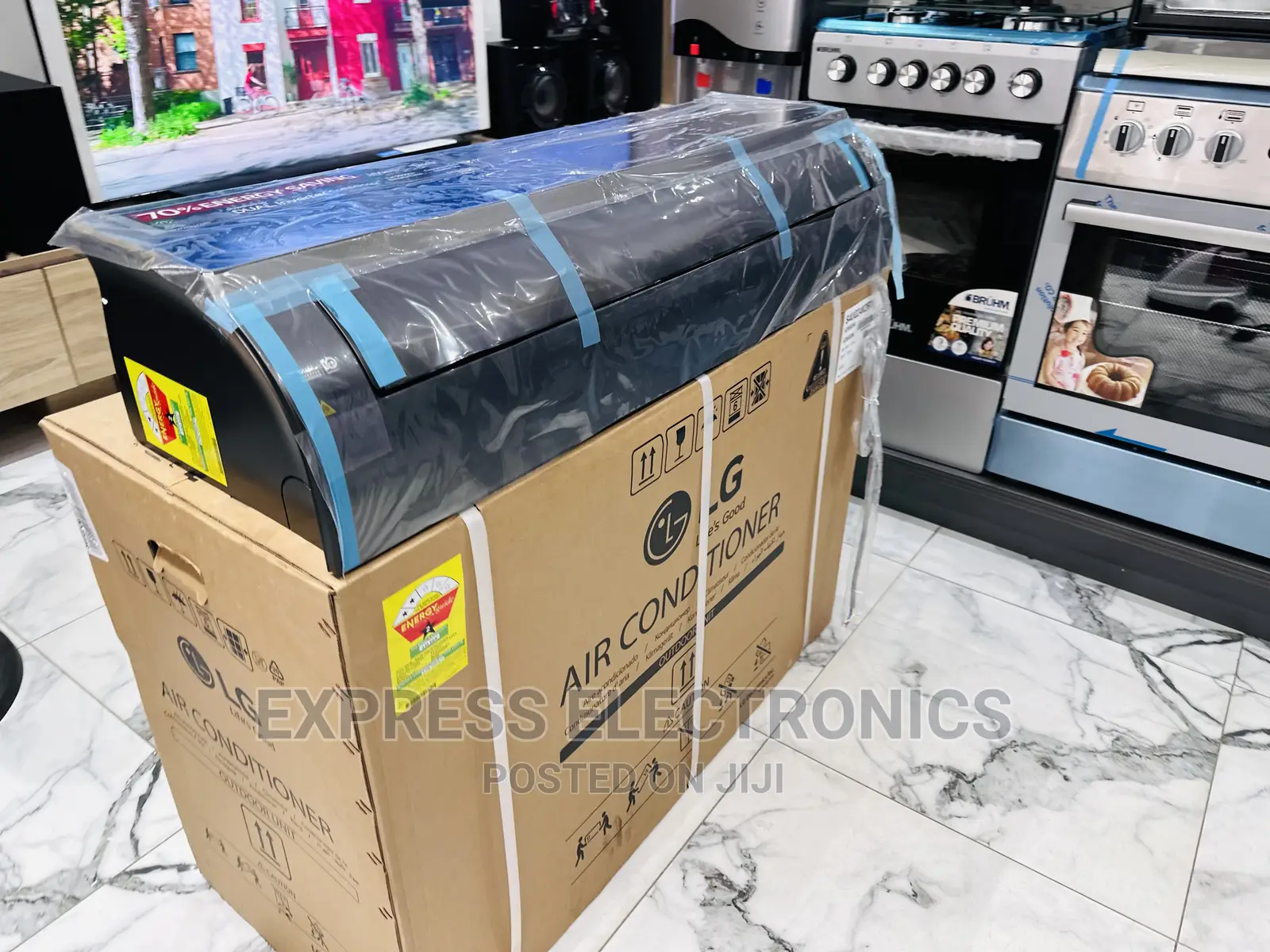 Air Swings Dual Artcool Inverter 2.5hp Split LG Black AC