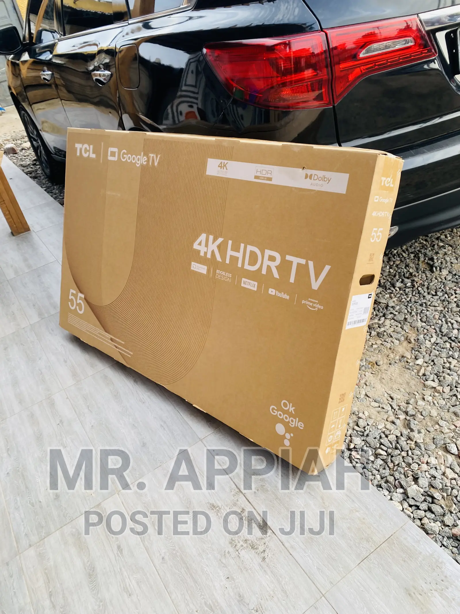 Fabulous TCL 55p635 HDR Smart Tv With Remote Control.