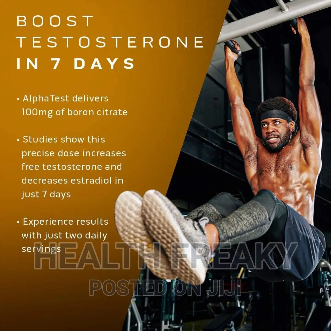 Testosterone Booster Muscletech Alphatest Muscle Growth Strength