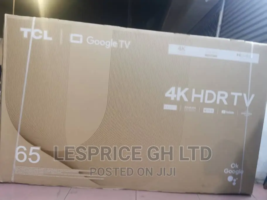 TCL 65” Android Smart//Frameless Design
