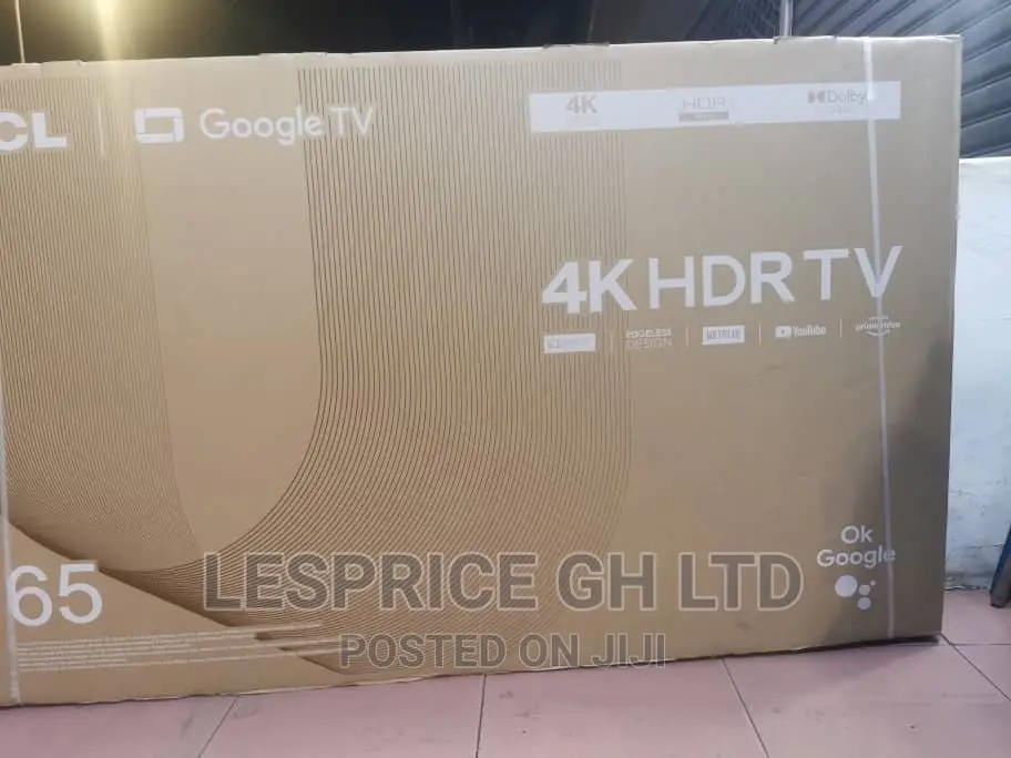 TCL 65” Android Smart//Frameless Design