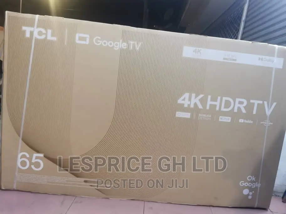 Top Class//TCL 65” Android Smart