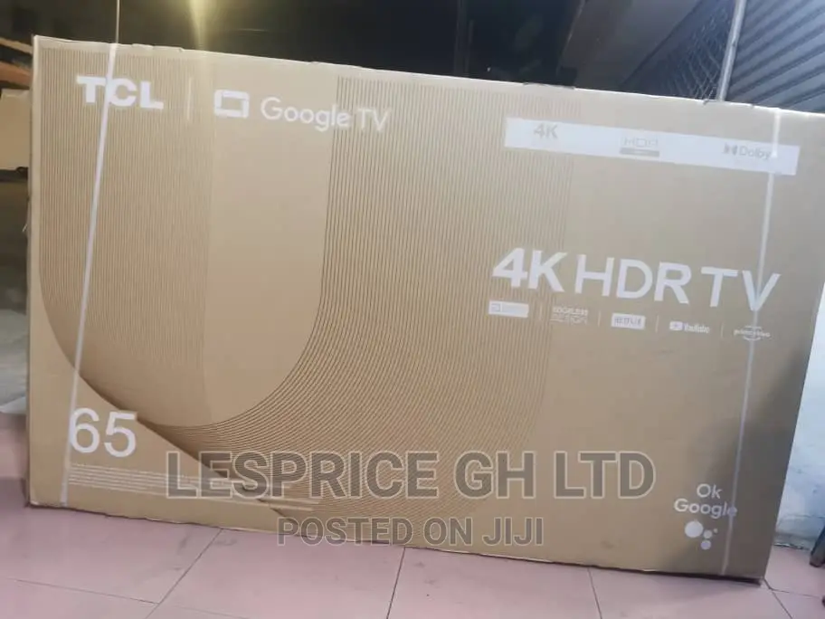 TCL 65” Android Smart High Resolution TV