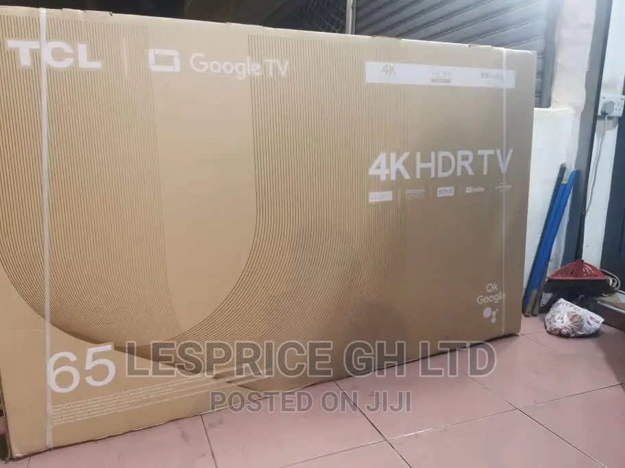 TCL 65” Android HDRTV//Ok Google TV