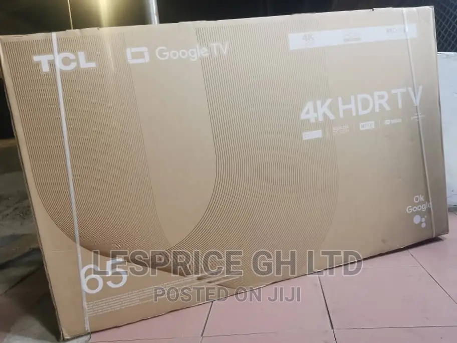 TCL 65” Android HDRTV With Bluetooth