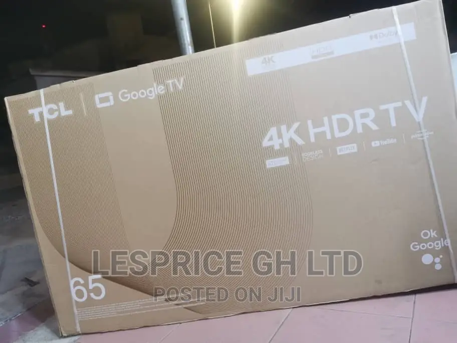 TCL 65” Android Smart TV High Resolution