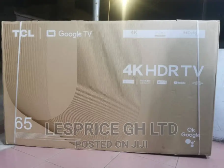 TCL 65” Android Smart TV High Resolution