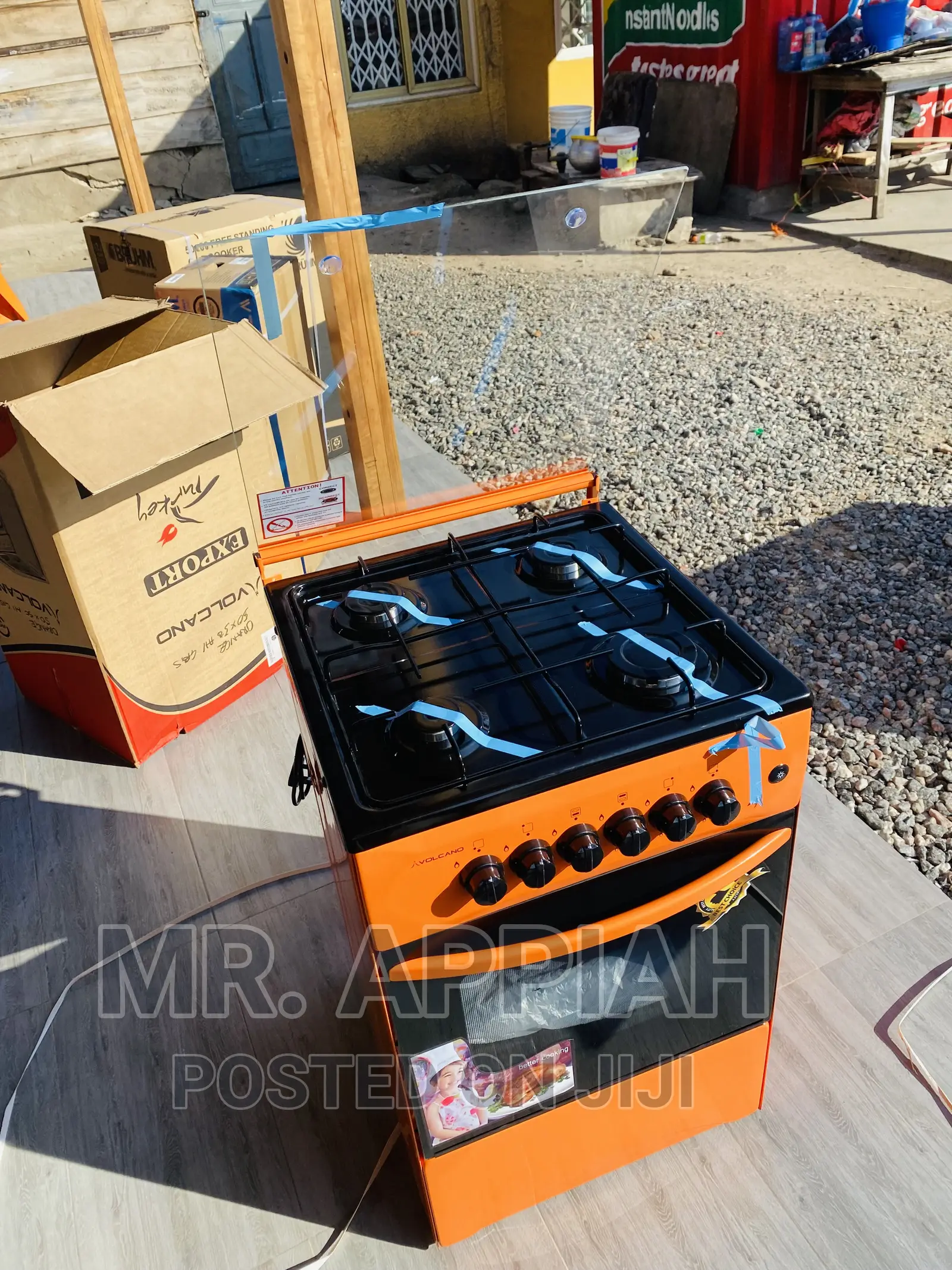 Hit Us for Original Volcano 50x50 4 Oven(5 Cooker)Orange.