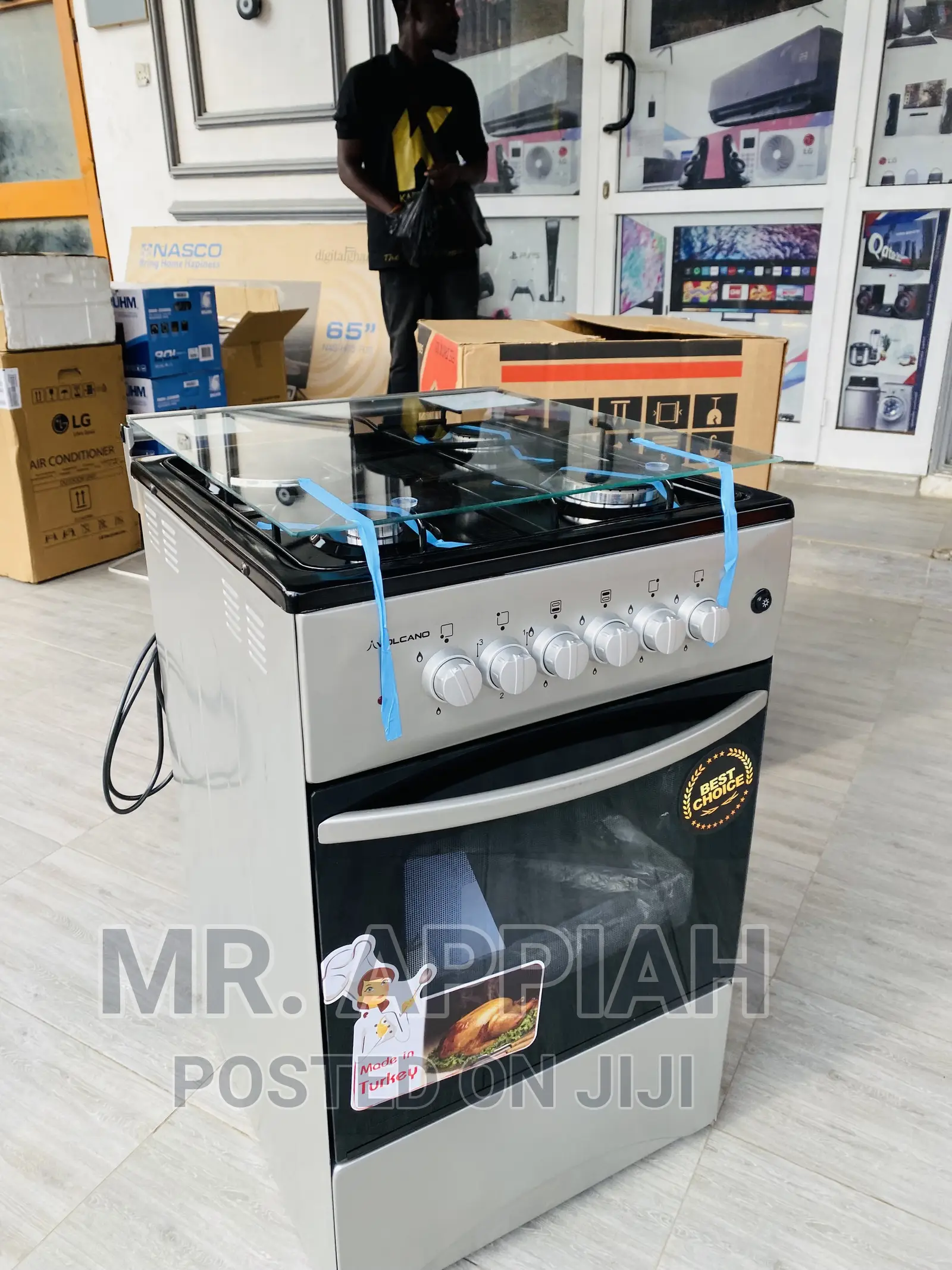 Fabulous Volcano Oven and Grill 3 + 1 Cooker(Gray) 