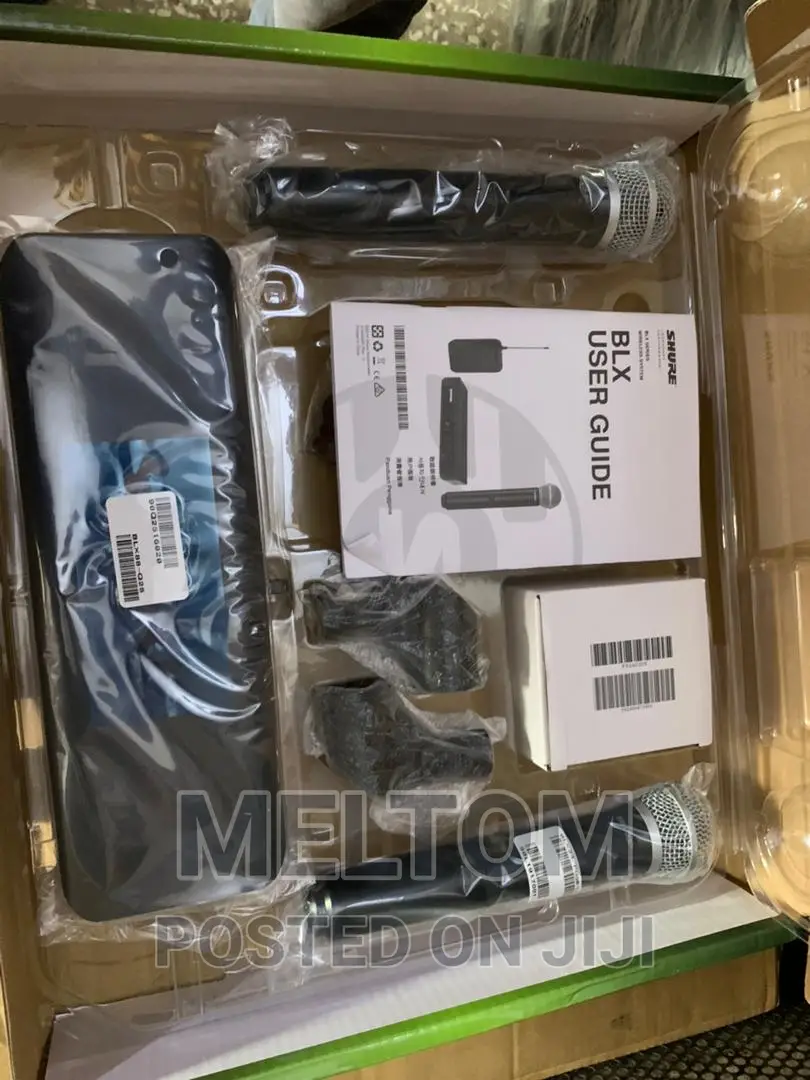 Shure Pg58 With Blx Combo System 2in1 Cordless Microphone