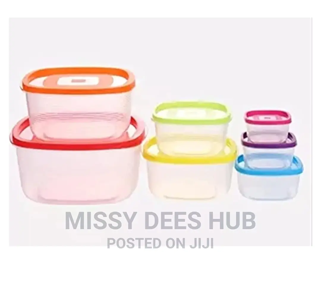 7pcs Rainbow Storage Containers