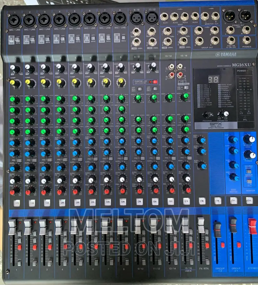 Yamaha Mg16xu 16channels Mixer