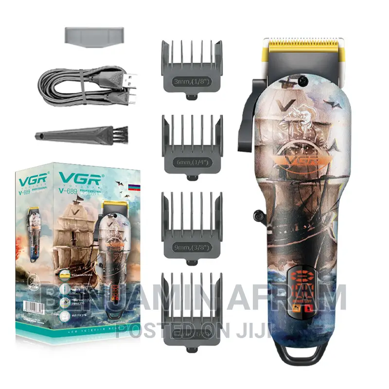 VRG Rechargeable Cordless Barbering Machine v-689