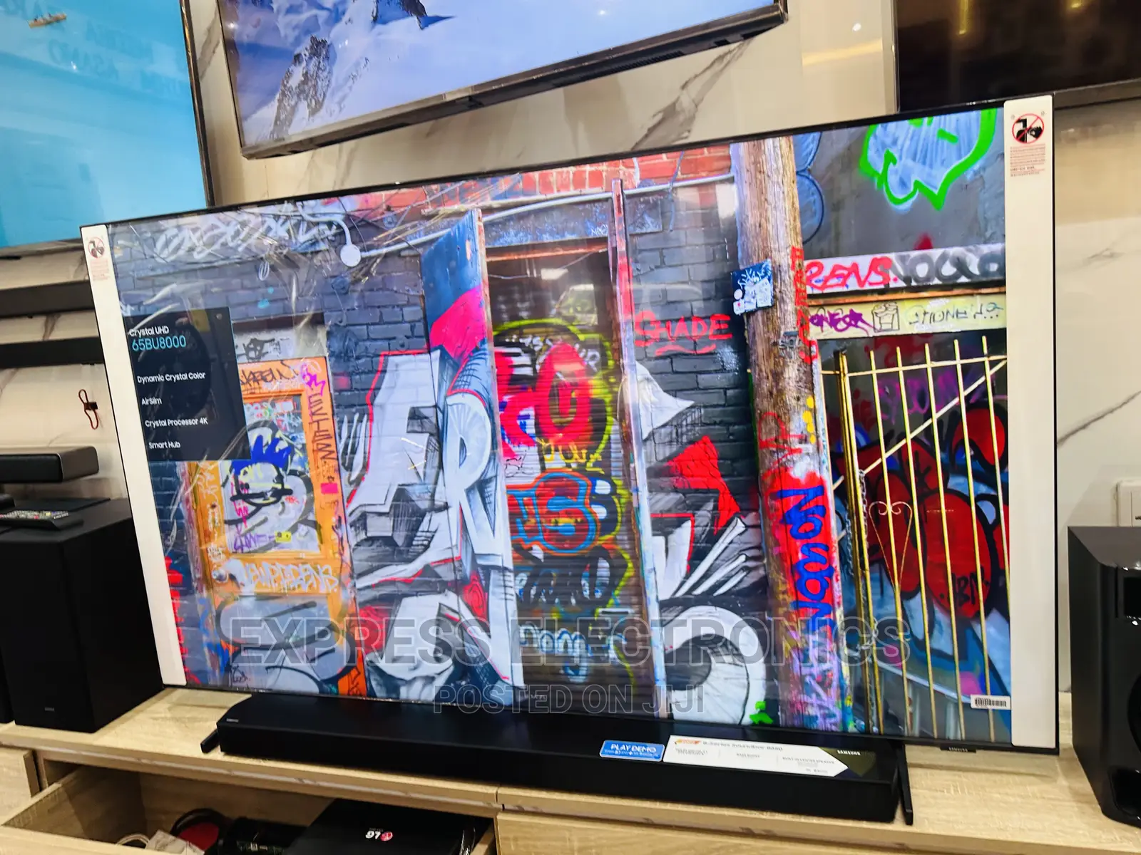 Super Samsung UHD Smart 2023 Model 75”Cu8002 T.