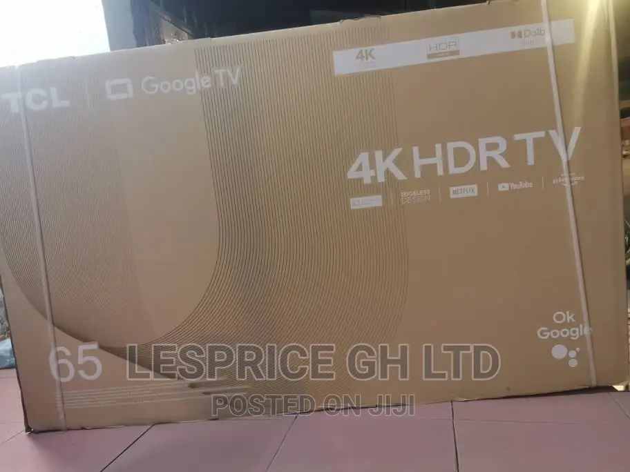 Unique TCL 65” Android HDRTV