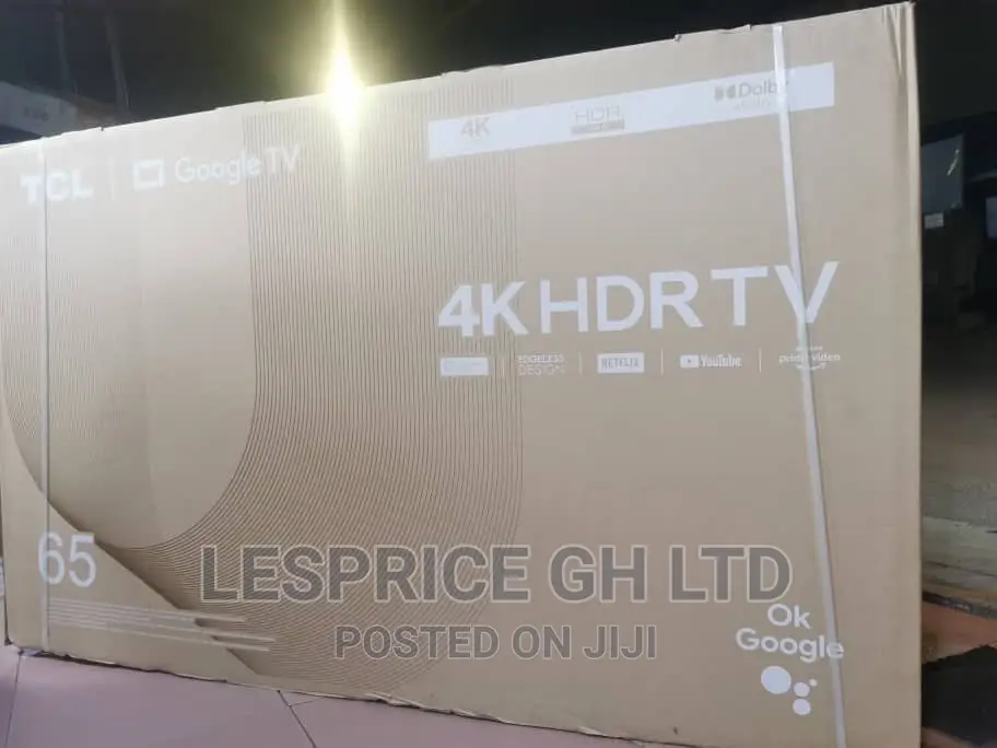 Excellent!! TCL 65” Android TV