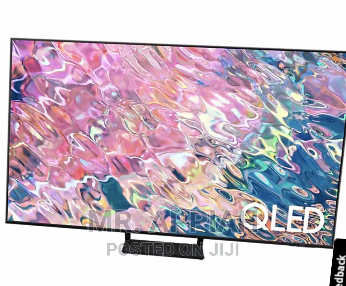Slim Black Samsung 55 Inch QLED Uhd Smart Tv(55Q60B).