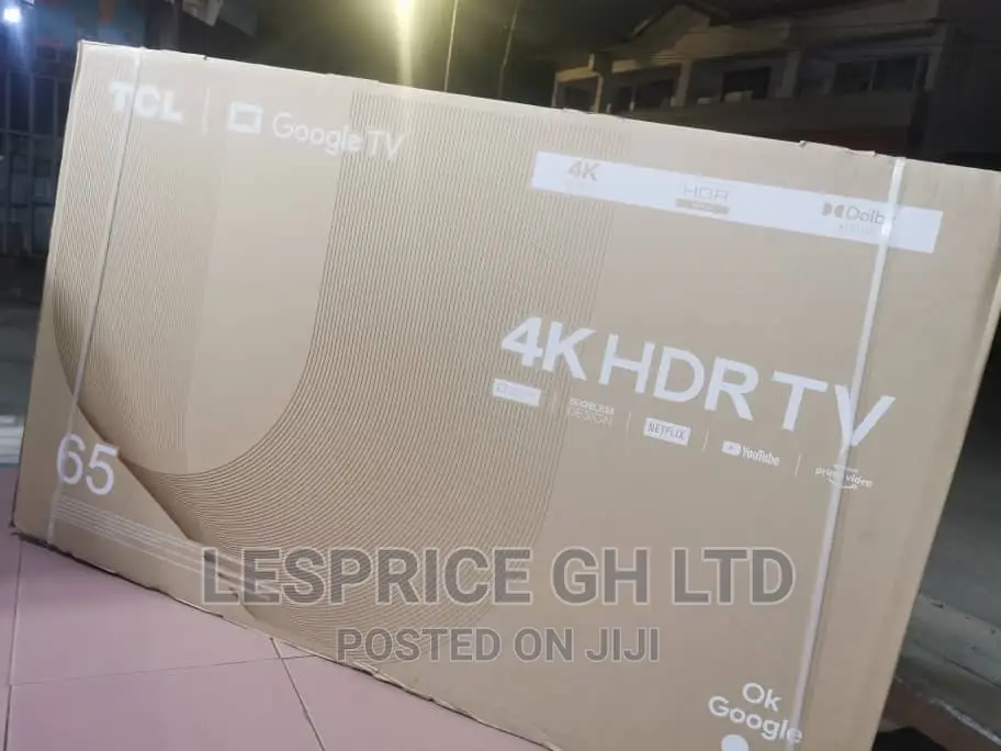 TCL 65” Android HDRTV// WI-FI