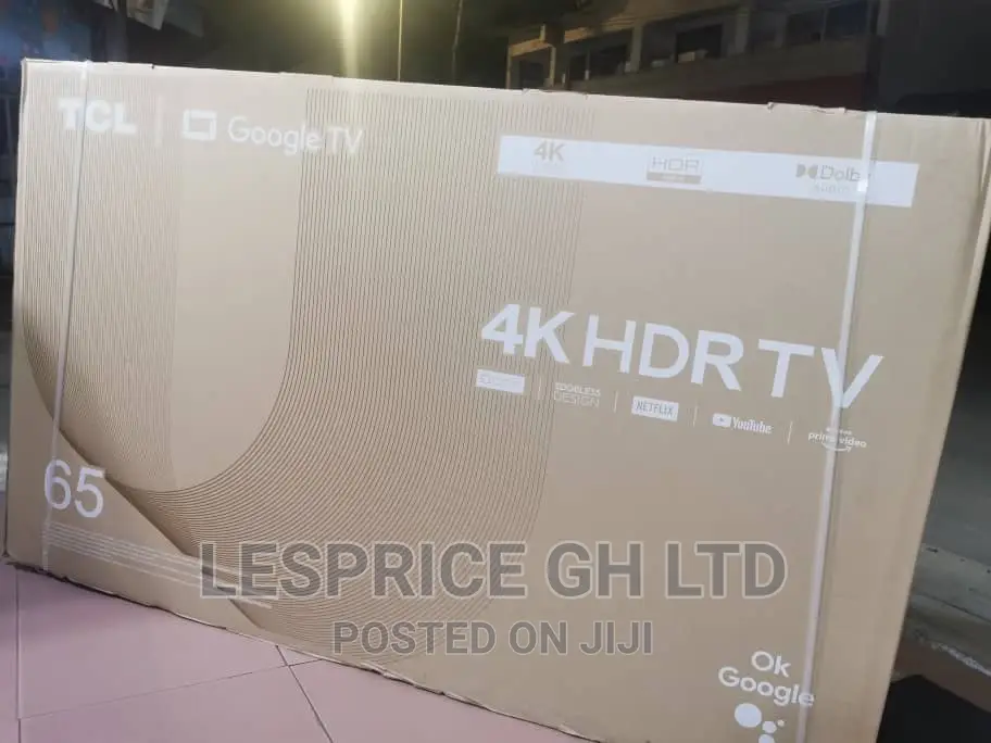 TCL 65” Android HDRTV// WI-FI