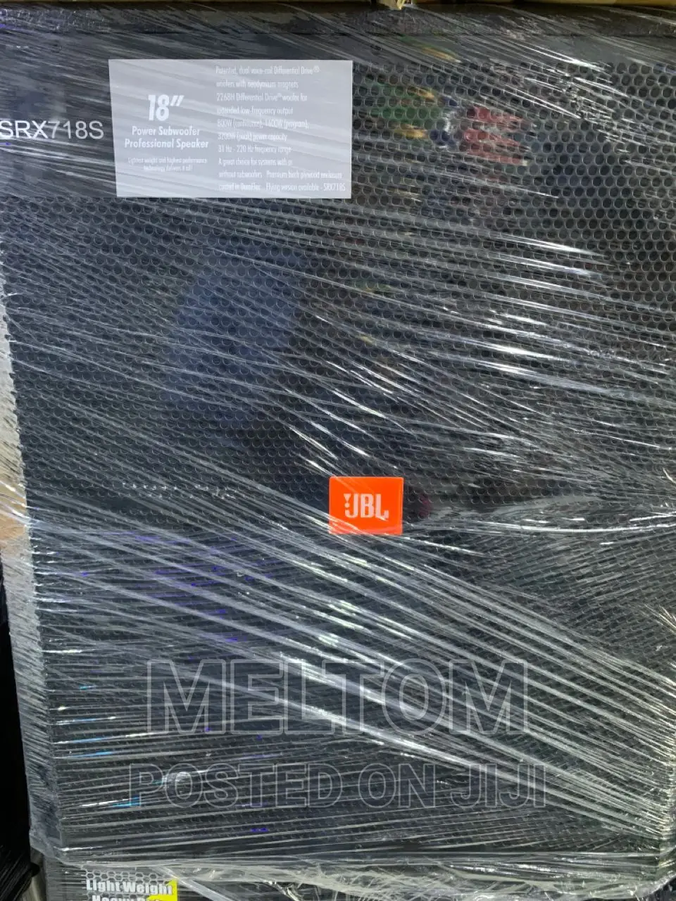 JBL 18inches Single Bass Subwoofer Speaker