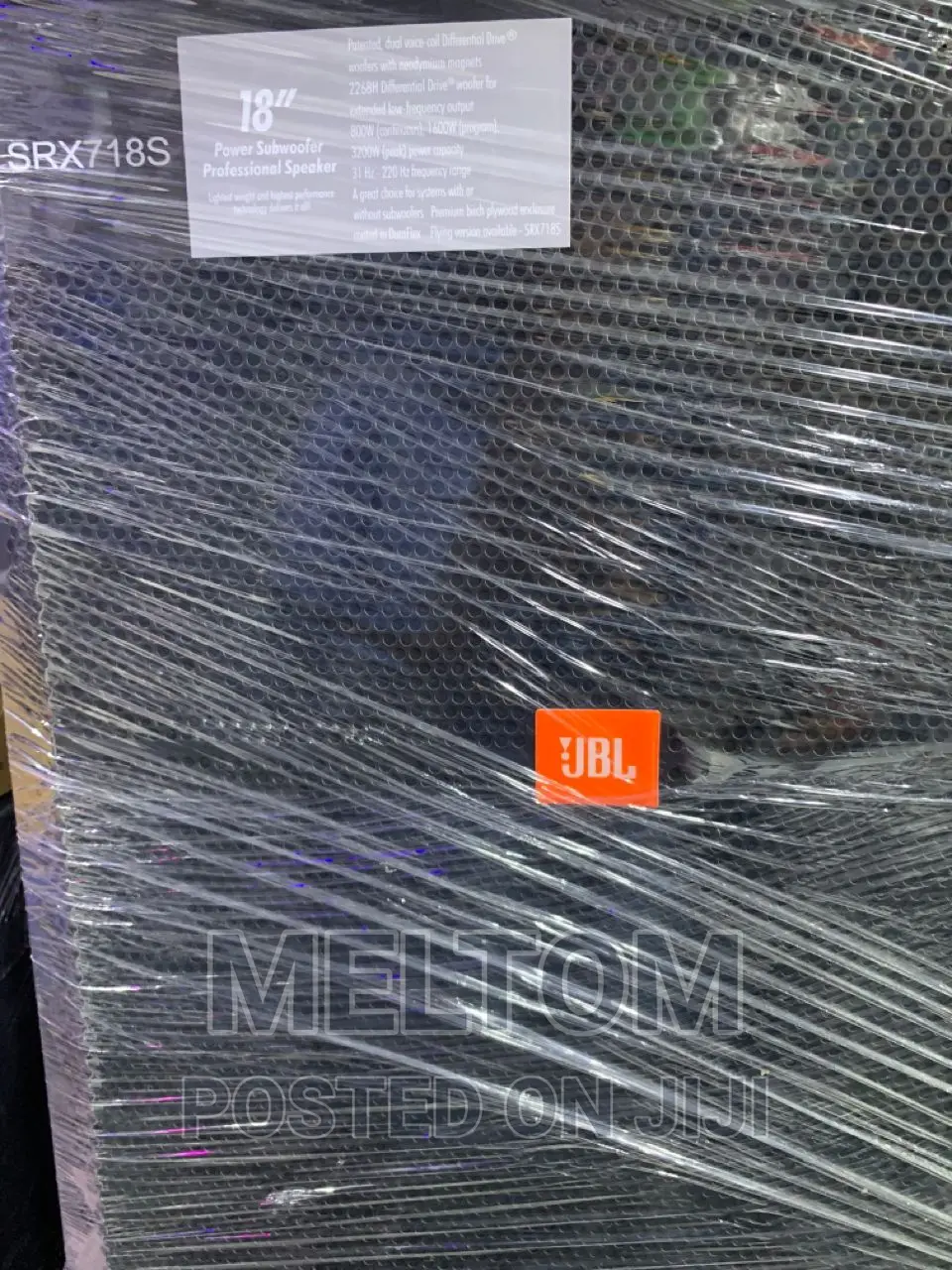 JBL 18inches Single Bass Subwoofer Speaker