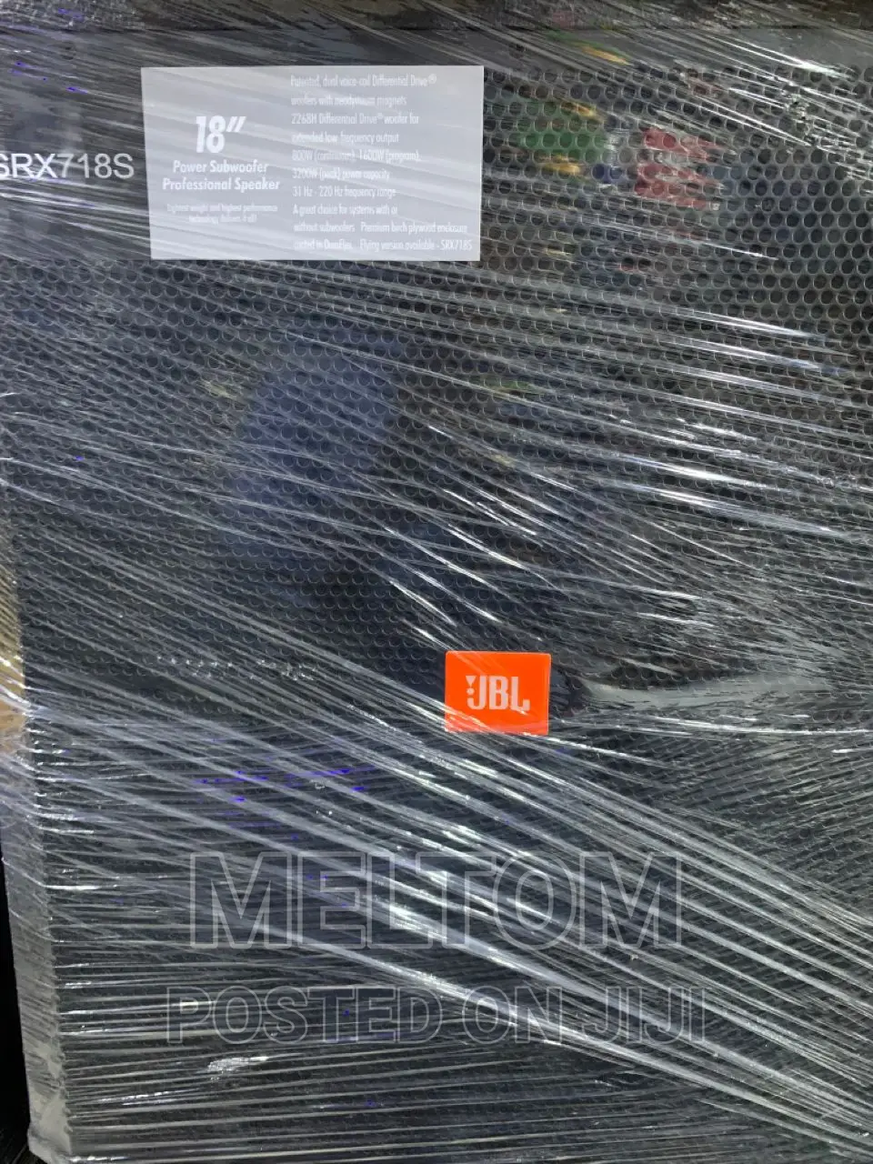 JBL 18inches Single Bass Subwoofer Speaker