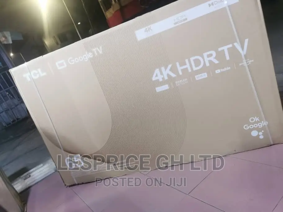 TCL 65” Android Smart Netflix /Ok Google TV